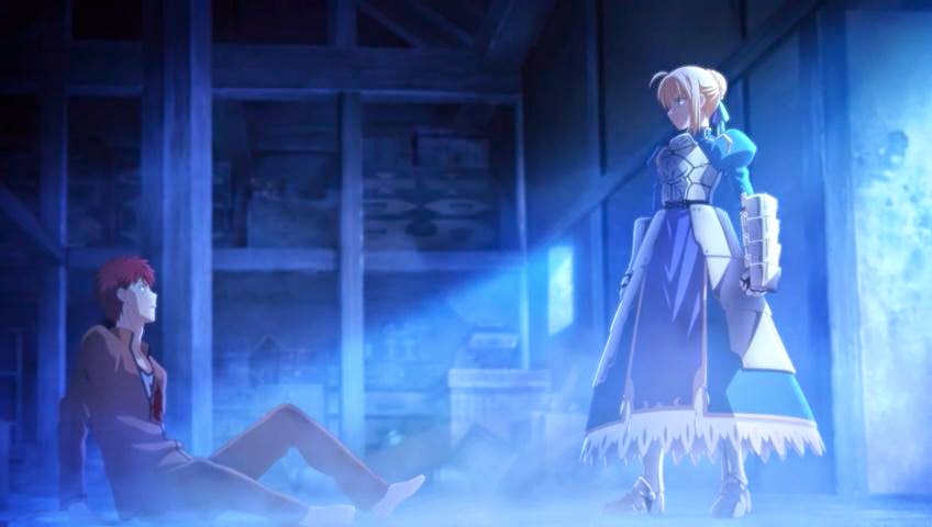 Impressões: Fate/Stay Night - Unlimited Blade Works #00 e #01