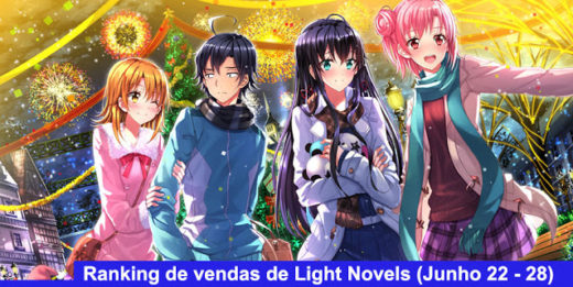 Ranking semanal: Light Novels mais Vendidas (Maio 29 - Junho 4) -  IntoxiAnime