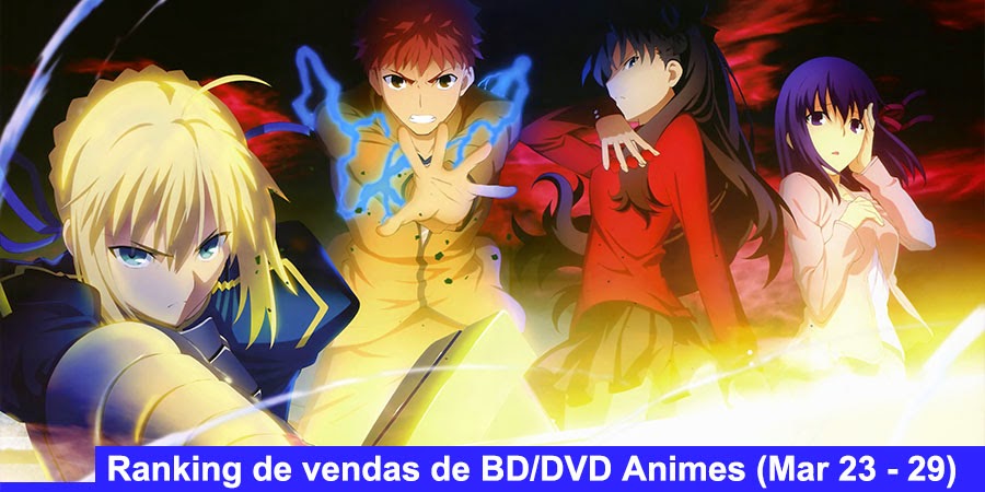Vendas de BD/DVD de Animes (Novembro 21 - 27) - Ranking Semanal -  IntoxiAnime