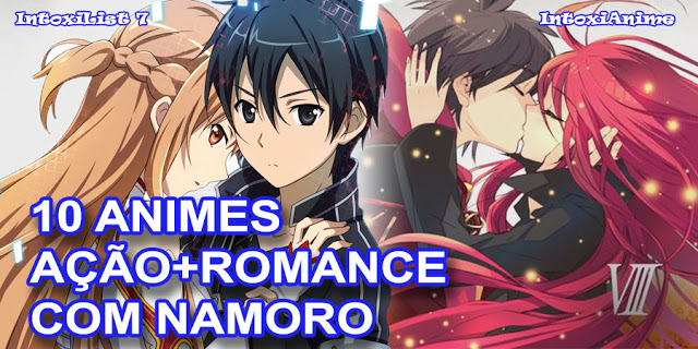 anime romantico beijo