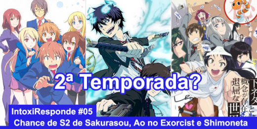 2ª temporada de Highschool of the Dead, Oda Nobuna 2 e Nozaki-kun 2?