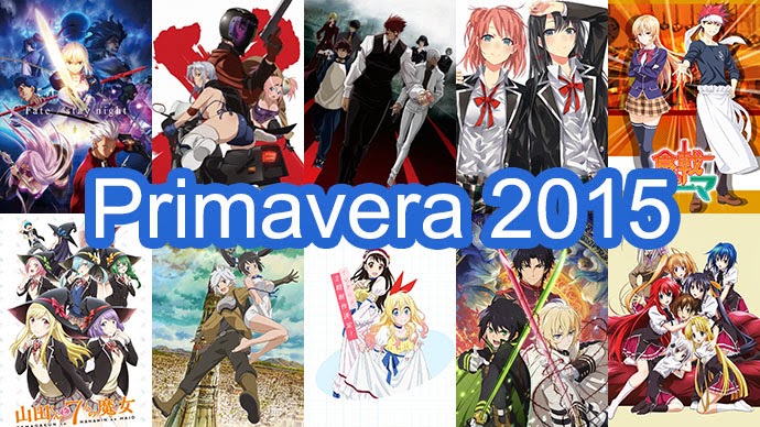 LISTA DE ANIMES DA TEMPORADA DE PRIMAVERA 2018 - Forums