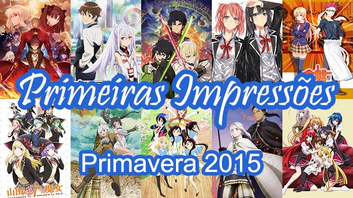 Animes da Temporada de Verão – Julho de 2015 – Primeiras