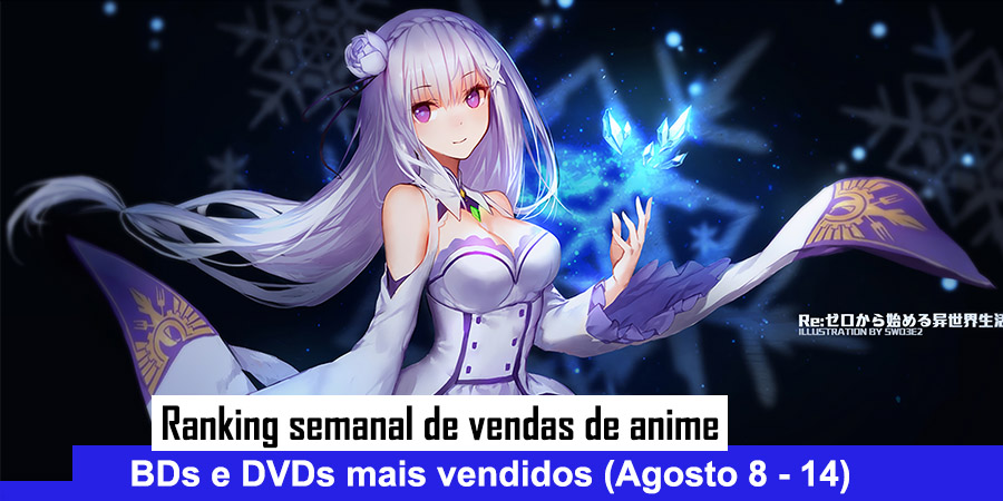 Ranking Semanal de venda de BD e DVDs v2