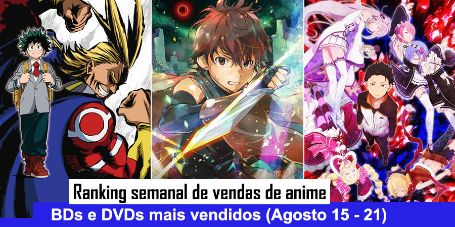 Ranking Semanal de venda de BD e DVDs v2