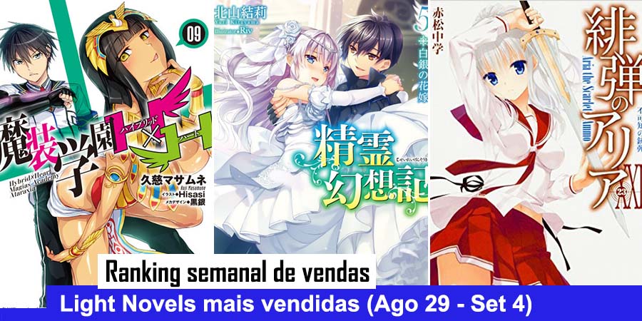 Light Novel 'Seirei Gensouki' tem anime anunciado