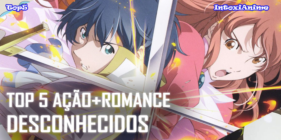 Top 5 Melhores Animes - Romance com Comédia e Drama - IntoxiAnime
