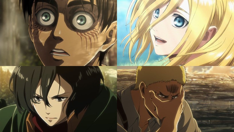 Eren VS Annie - 2ª Luta (Sem Enrolação) - Shingeki no Kyojin