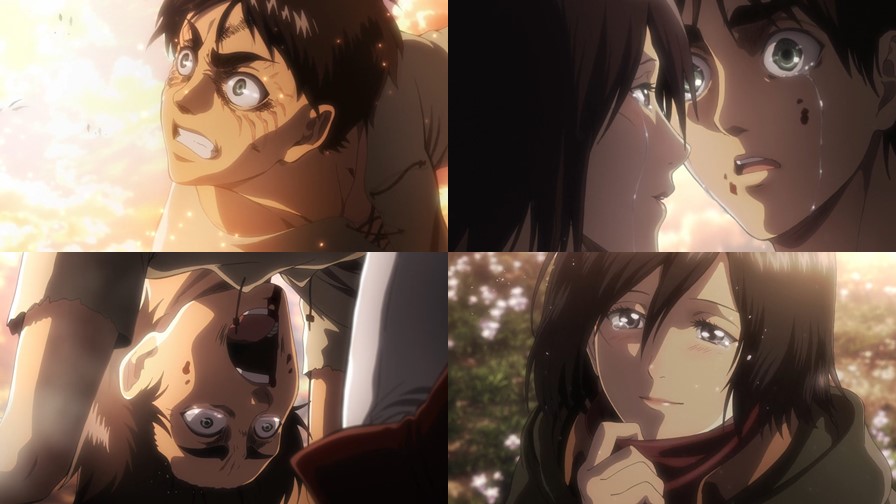 Eren VS Annie - 2ª Luta (Sem Enrolação) - Shingeki no Kyojin