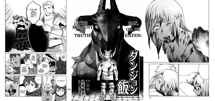 dungeon meshi manga