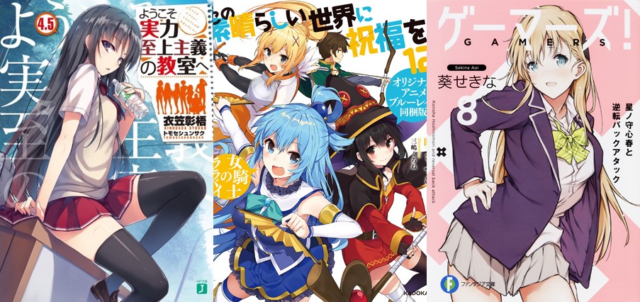 Ranking semanal: Light Novels mais Vendidas (Jul 31 - Ago 6) - IntoxiAnime