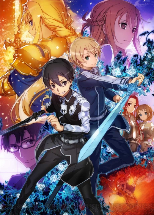 Sword Art Online 3 libera novos designs de personagens (e estão