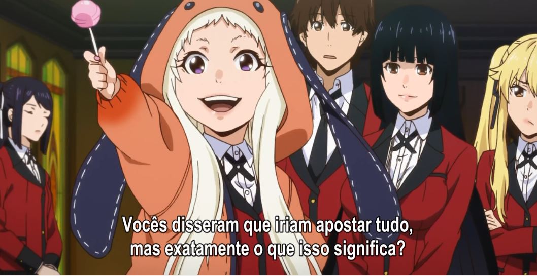 Como Assistir Kakegurui Dublado EP 1 Completo em Português ( Todas  temporadas ) Anime Netflix