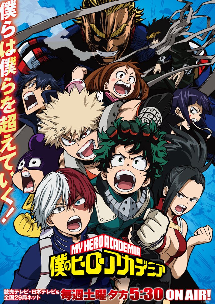 Segunda parte de la temporada 6 de My Hero Academia confirma su