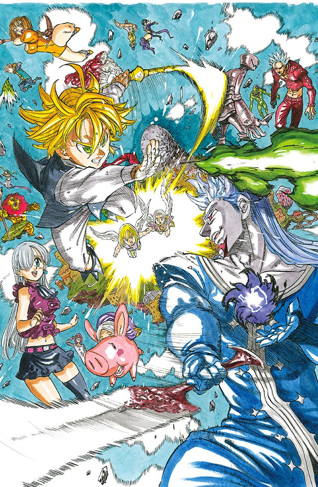 NANATSU NO TAIZAI PRISIONEIROS DO CÉU - QUE FILME ÉPICO