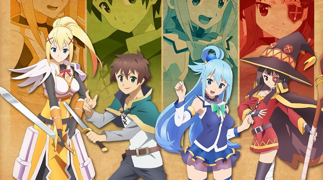 Konosuba troca de estúdio e vai ganhar um Filme - IntoxiAnime