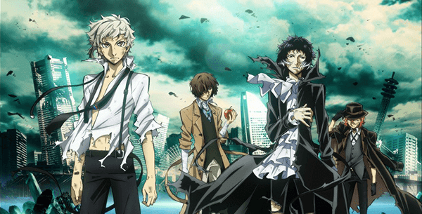 Dublagem da terceira temporada de Bungo Stray Dogs já está