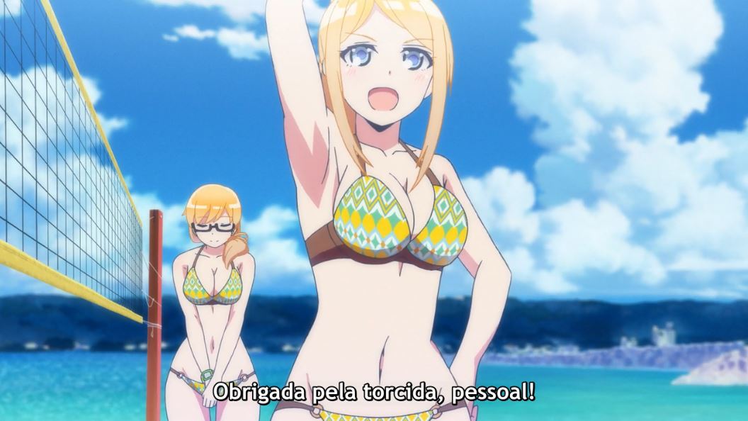 Harukana Receive. Nova dupla de vôlei de praia é apresentada.