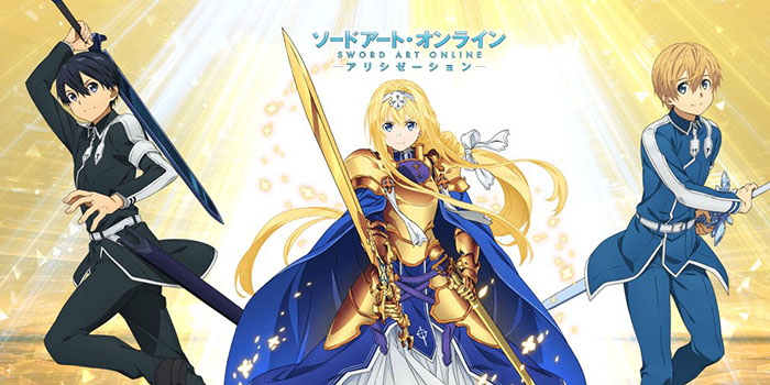 Sword Art Online 3 libera novos designs de personagens (e estão