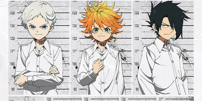 Design de personagens do anime The Promised Neverland