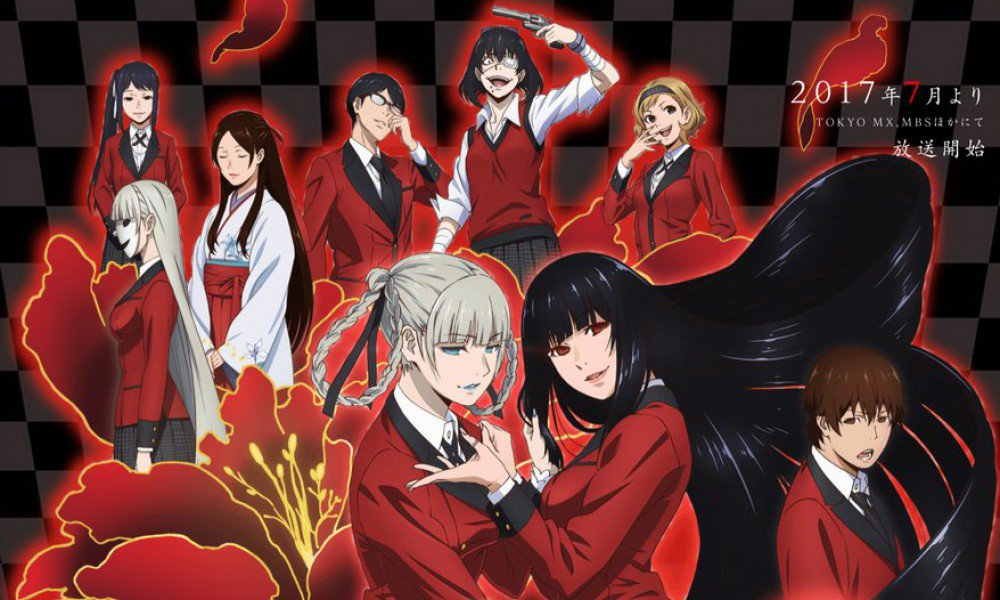 2 temporada de Kakegurui ganha visual para os personagens