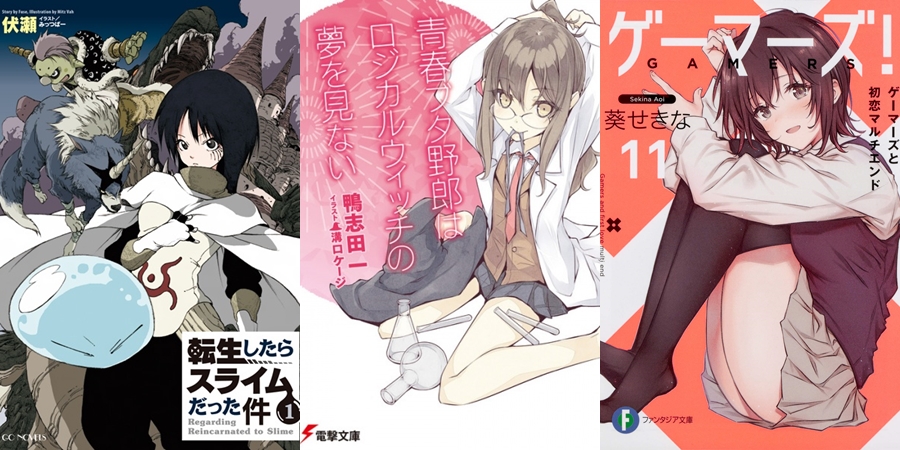 Ranking Semanal: Light Novels mais vendidas (Out 08 - 14