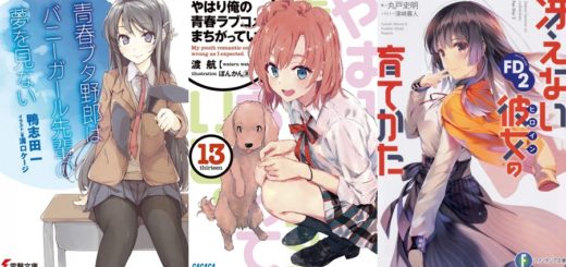 Ranking Semanal: Vendas de Light Novels (Dezembro 12 - 18