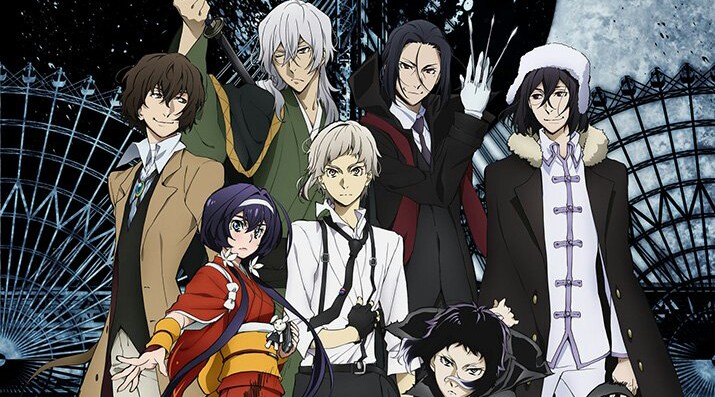 3° temporada de Bungou Stray Dogs ganha visual e data de estreia