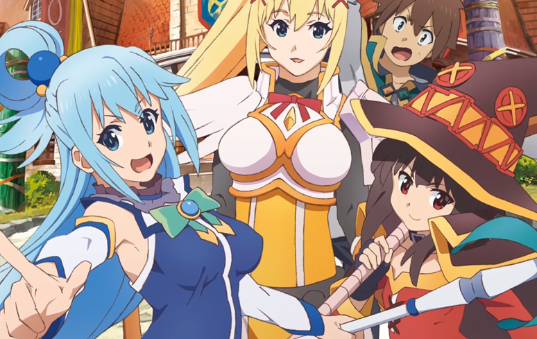 Continuação de Konosuba em filme ganha novo trailer - IntoxiAnime