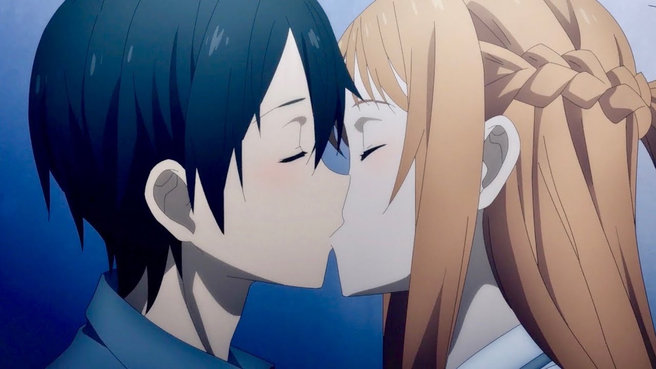 Melhor cena de beijo dos animes : r/animebrasil