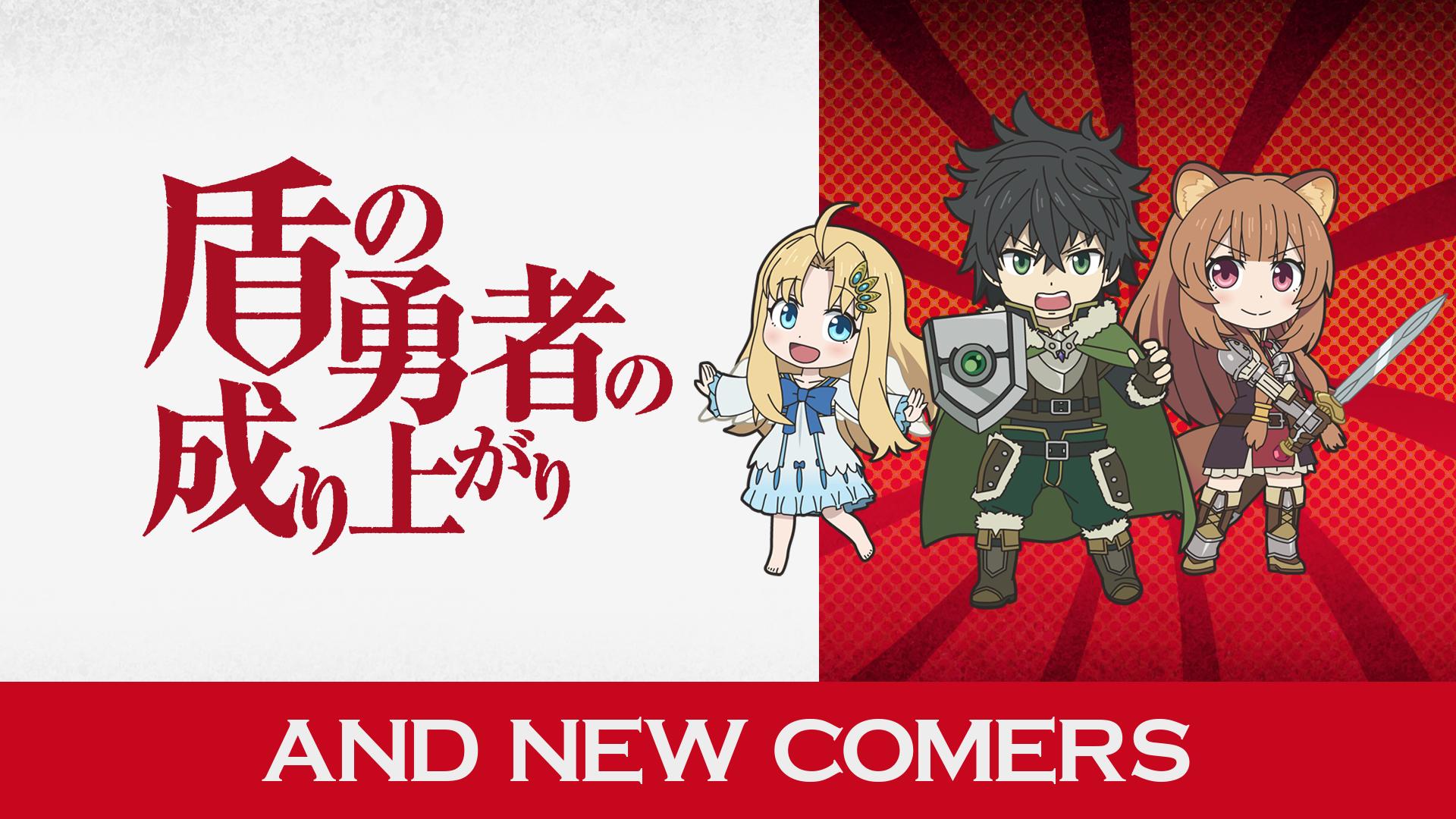 Isekai Quartet 2 ganha data e protagonistas de Shield Hero - IntoxiAnime