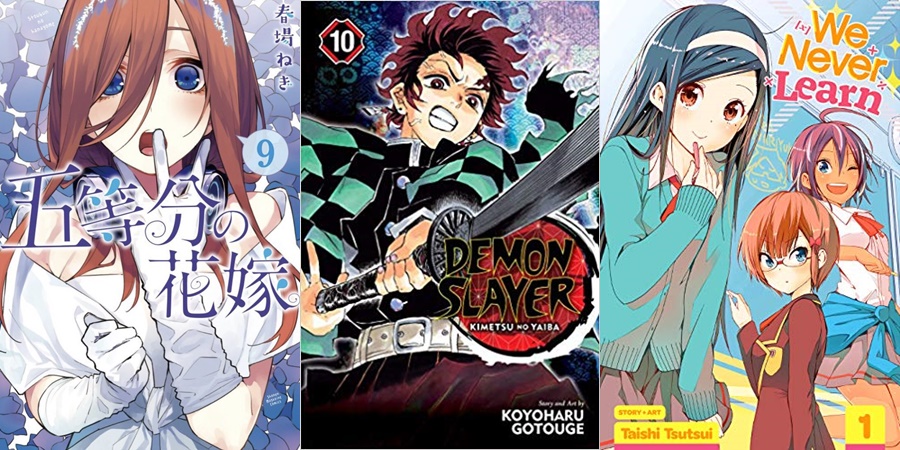 Mangá de Kimetsu no Yaiba, Gotoubun no Hanayome e outros 4 chegam pela  Panini em 2020! - TGN