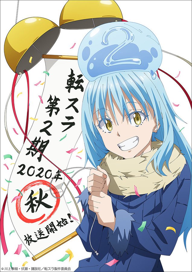 Tensei Shitara Slime Datta Ken – 2º temporada ganha nova data de