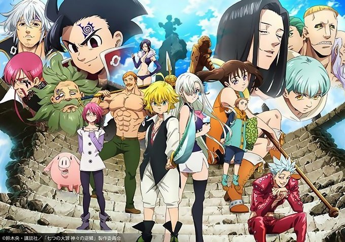 NOVO ANIME DE NANATSU NO TAIZAI ? ANIMAÇÃO INCRIVEL! NANATSU NO