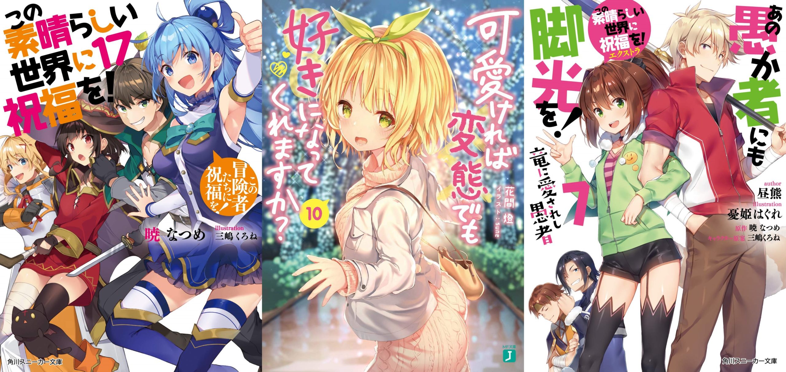 Kono Subarashii Sekai ni Shukufuku wo!  Light Novel - Pictures 