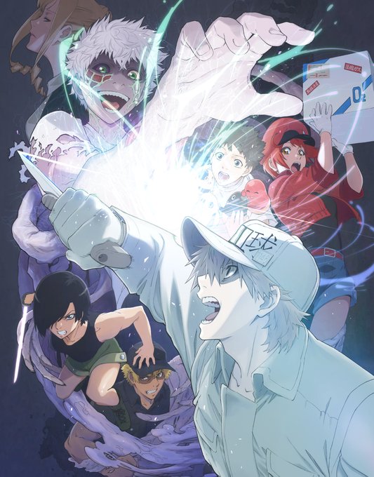 Motivos Tebane - 4 Motivos para assistir Hataraku Saibou - Animes Tebane