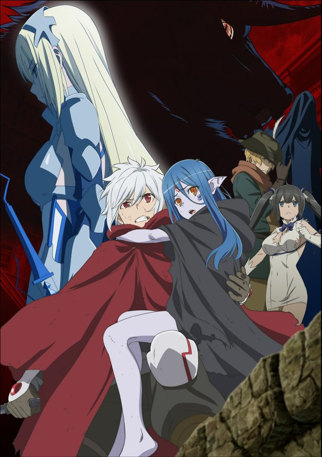 DanMachi  2ª temporada ganha novo poster e data de estreia