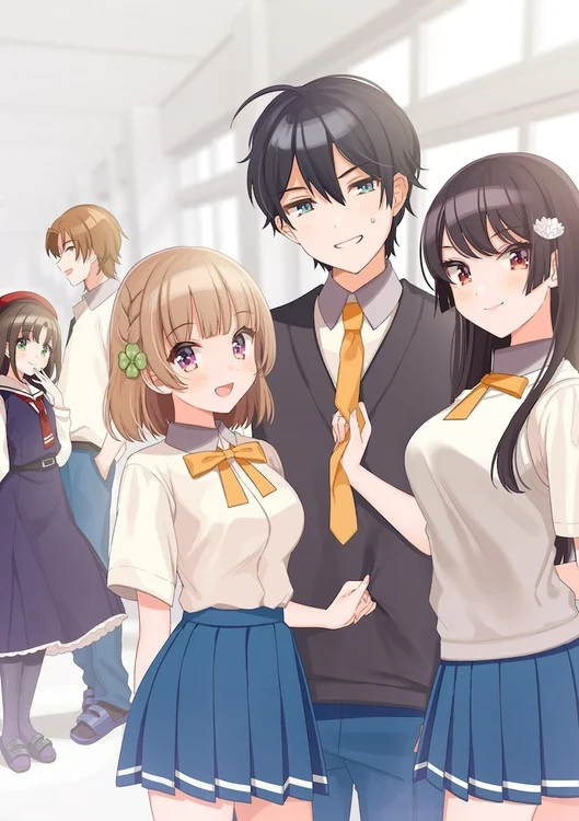 Kanojo mo Kanojo – Comédia romântica com namoro a três tem anuncio de 2º  temporada - IntoxiAnime