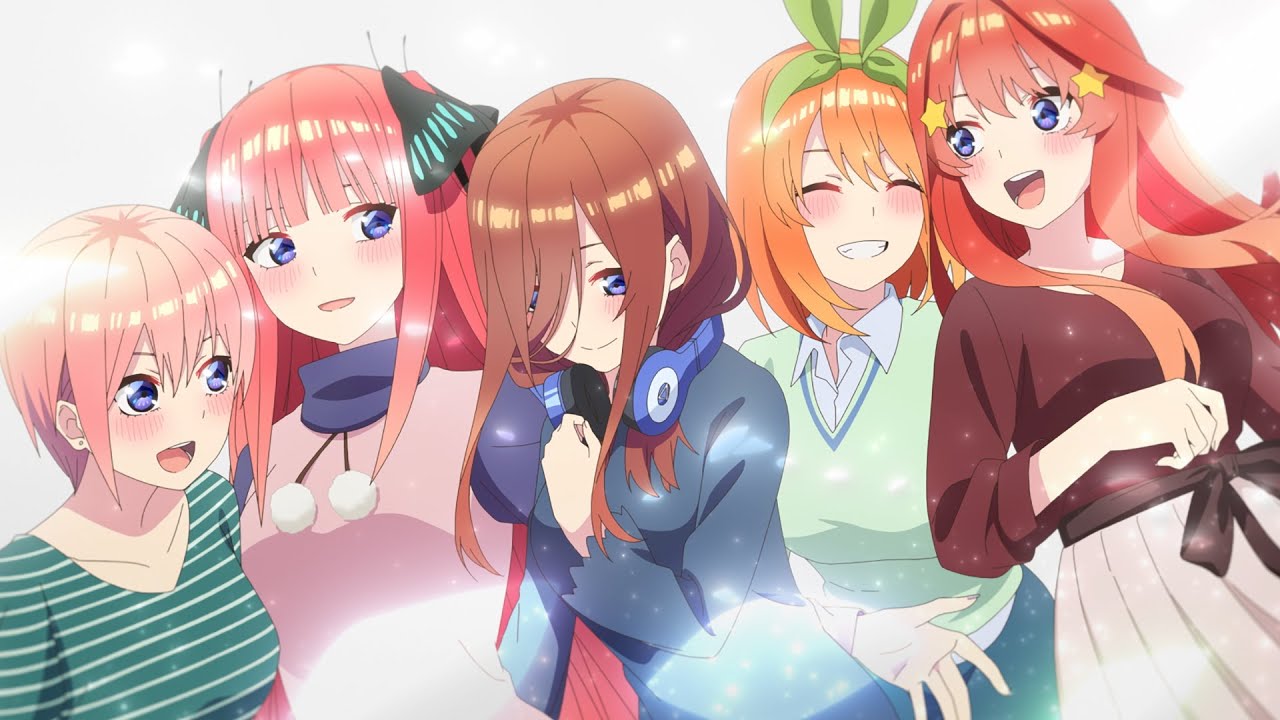 Gotoubun no Hanayome – 2º temporada ganha trailer com OP e data de