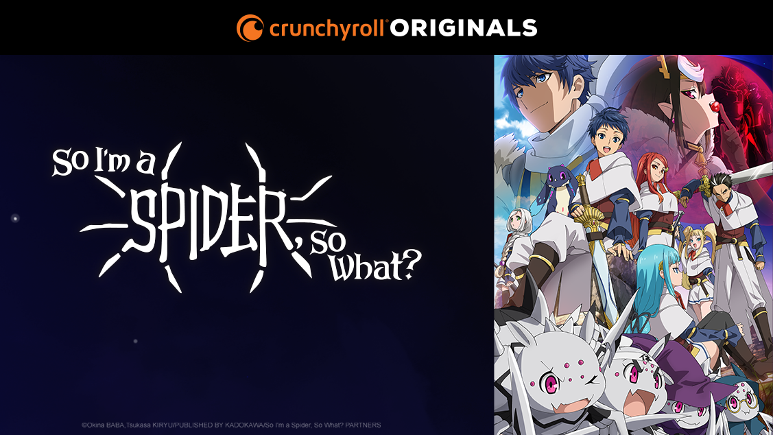 Kumo desu ga, Nani ka? /So I'm a Spider, So What?, ou só isekai da  aranha acaba de estrear dublado na Crunchyroll. Confiram alguns trechos da  dublagem com os personagens principais.