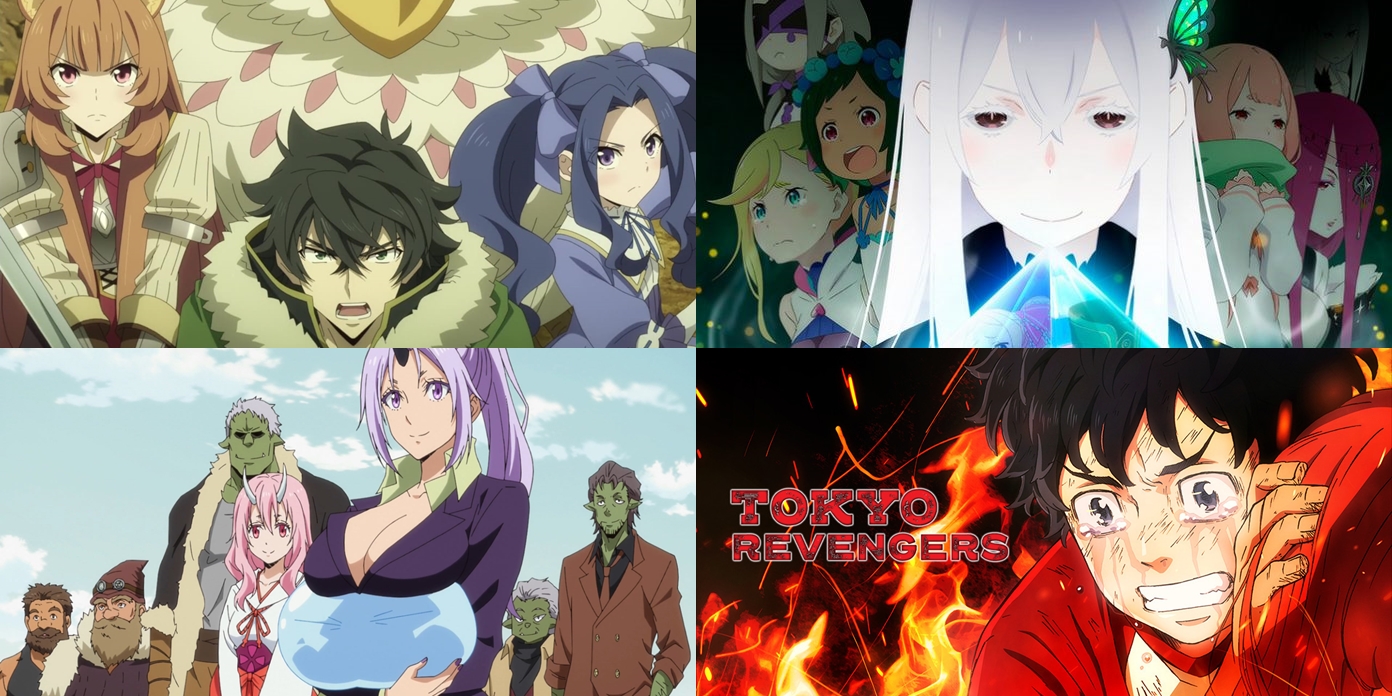 Shield Hero, Re:Zero, Slime e outros 4 animes ganharão dublagem pela  Crunchyroll - IntoxiAnime