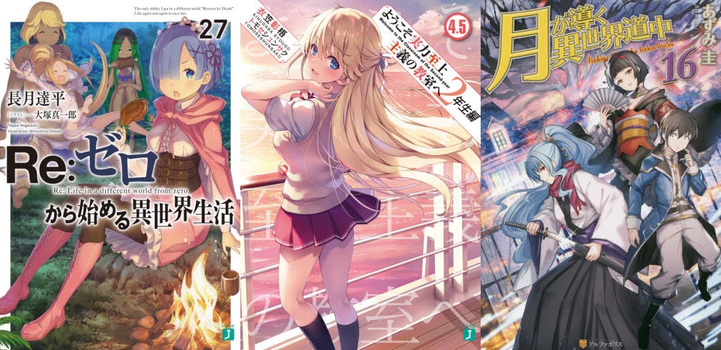 Novo volume de Youkoso Jitsuryoku – Light Novels mais vendidas (Fevereiro  22 - 28) - IntoxiAnime