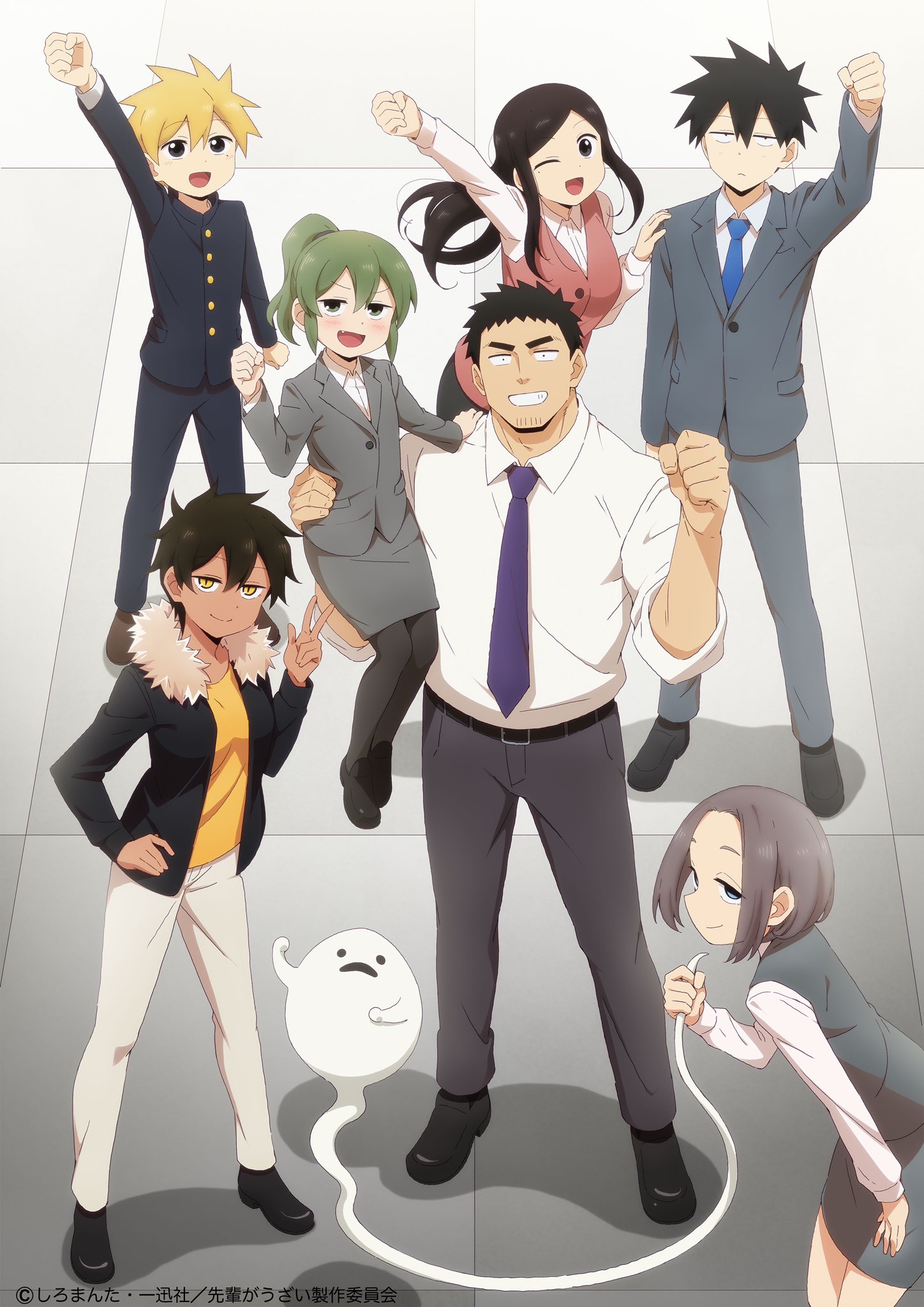 My Senpai is Annoying – Comédia romântica com adultos ganha novo visual e  staff - IntoxiAnime