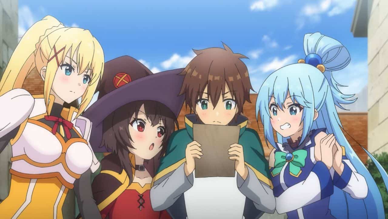 Konosuba troca de estúdio e vai ganhar um Filme - IntoxiAnime