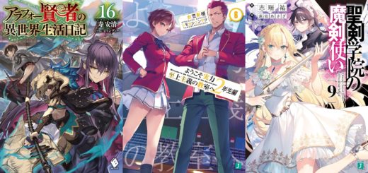 Light Novels mais Vendidas entre 21/02 e 27/02/2022