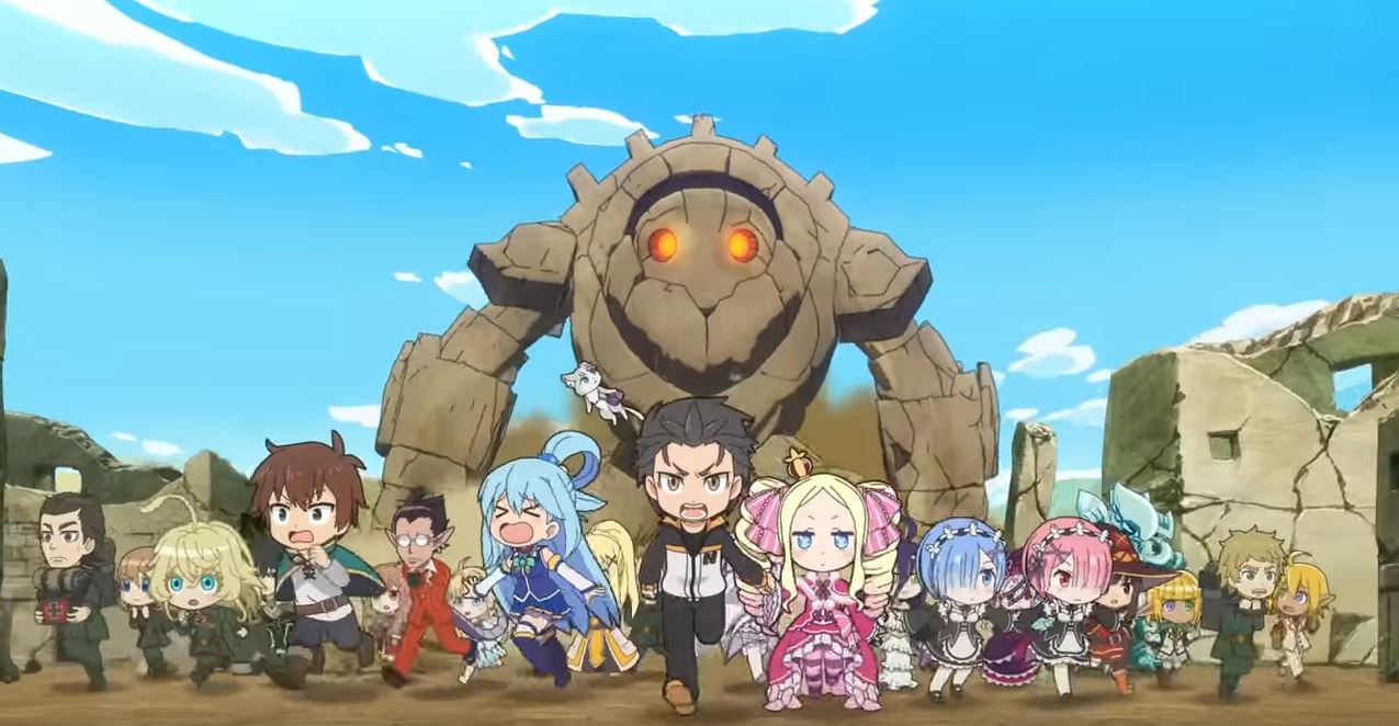 Isekai Quartet: Filme é anunciado para 2022