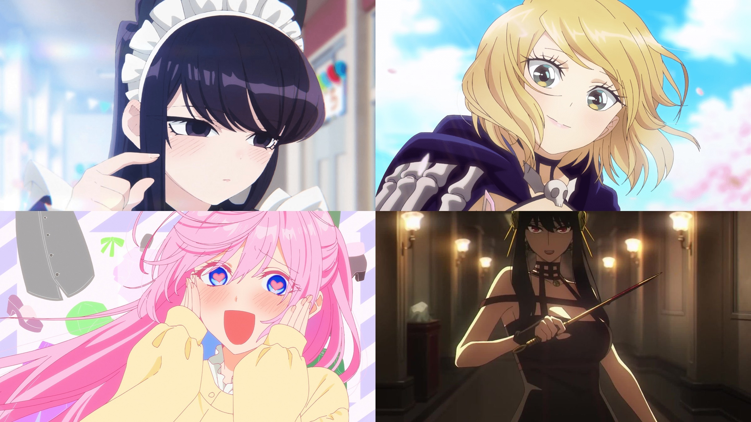 TOP Personagens femininas dos animes de 2022 pelos japoneses