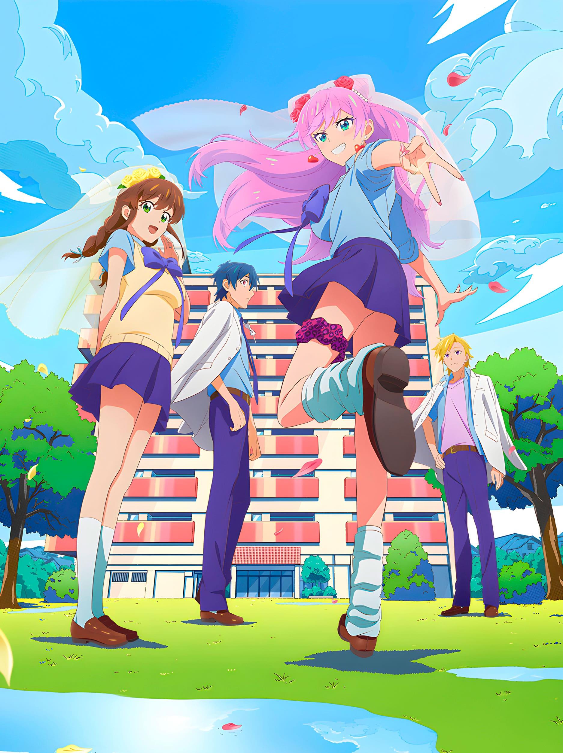 Adaptação em anime para o mangá de comédia romântica Fuufu Ijou