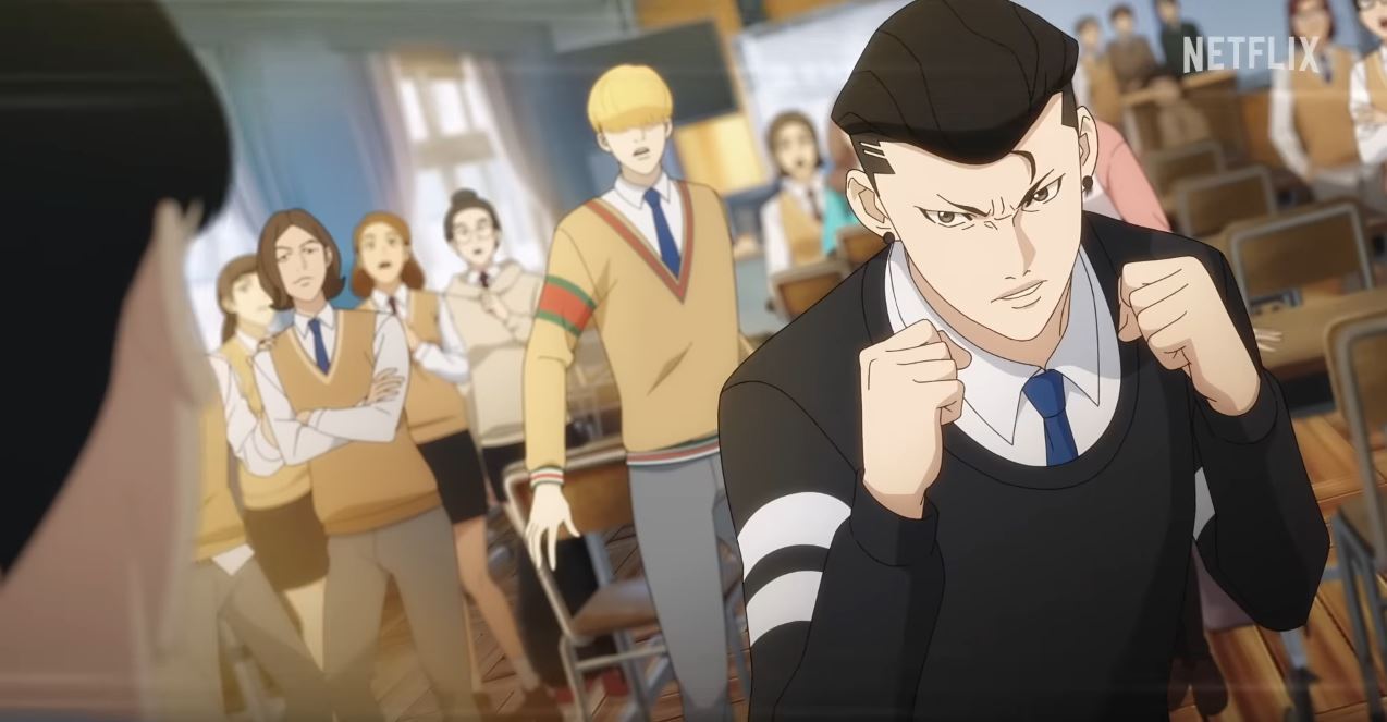 Lookism Dublado Na Netflix  Anime do Gordo Que Vira Bonitão na Escola 