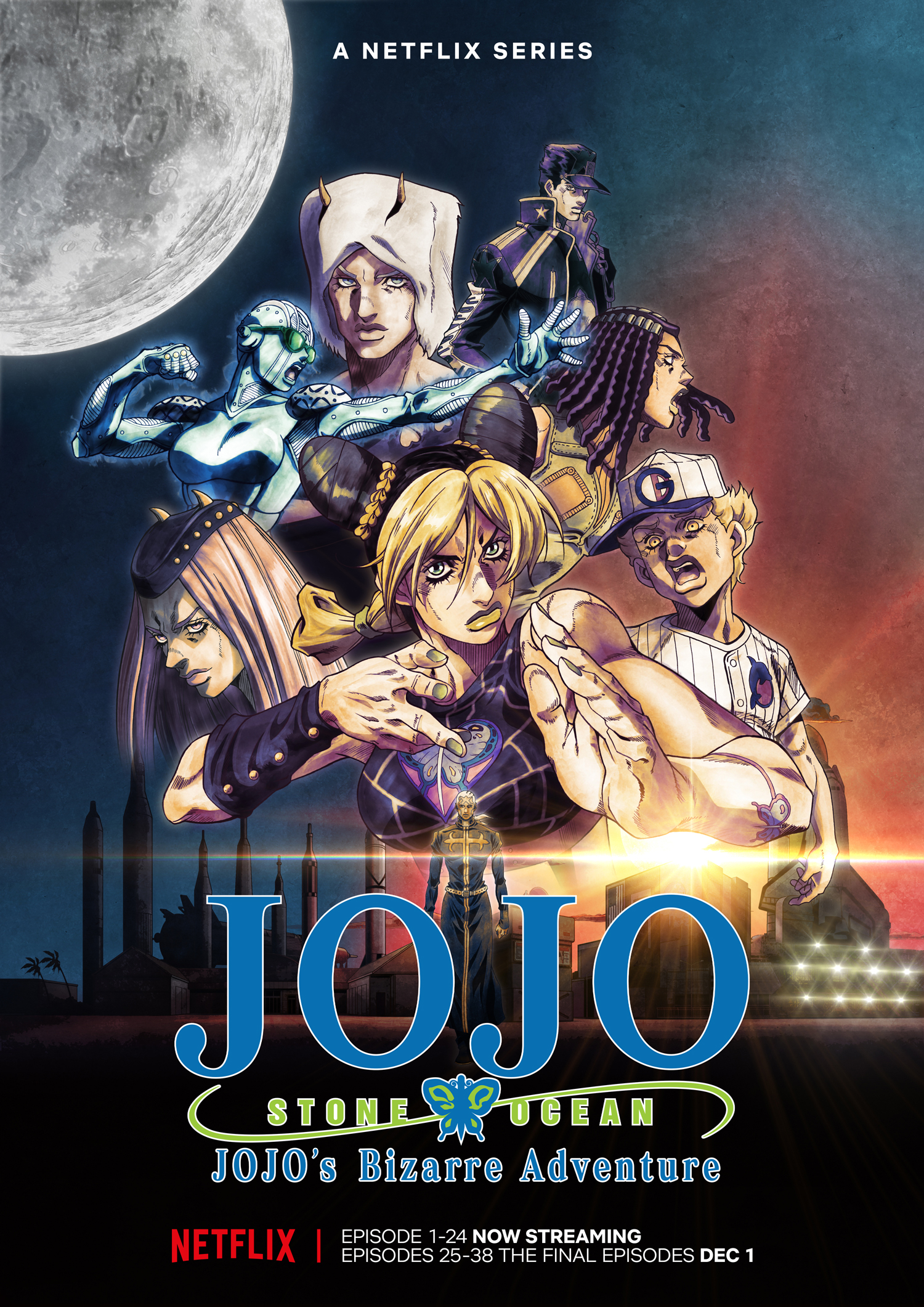 Guia para assistir Jojo's Bizarre Adventure